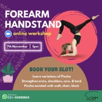 Forearm Handstand (Pincha Mayurasana) Online Workshop